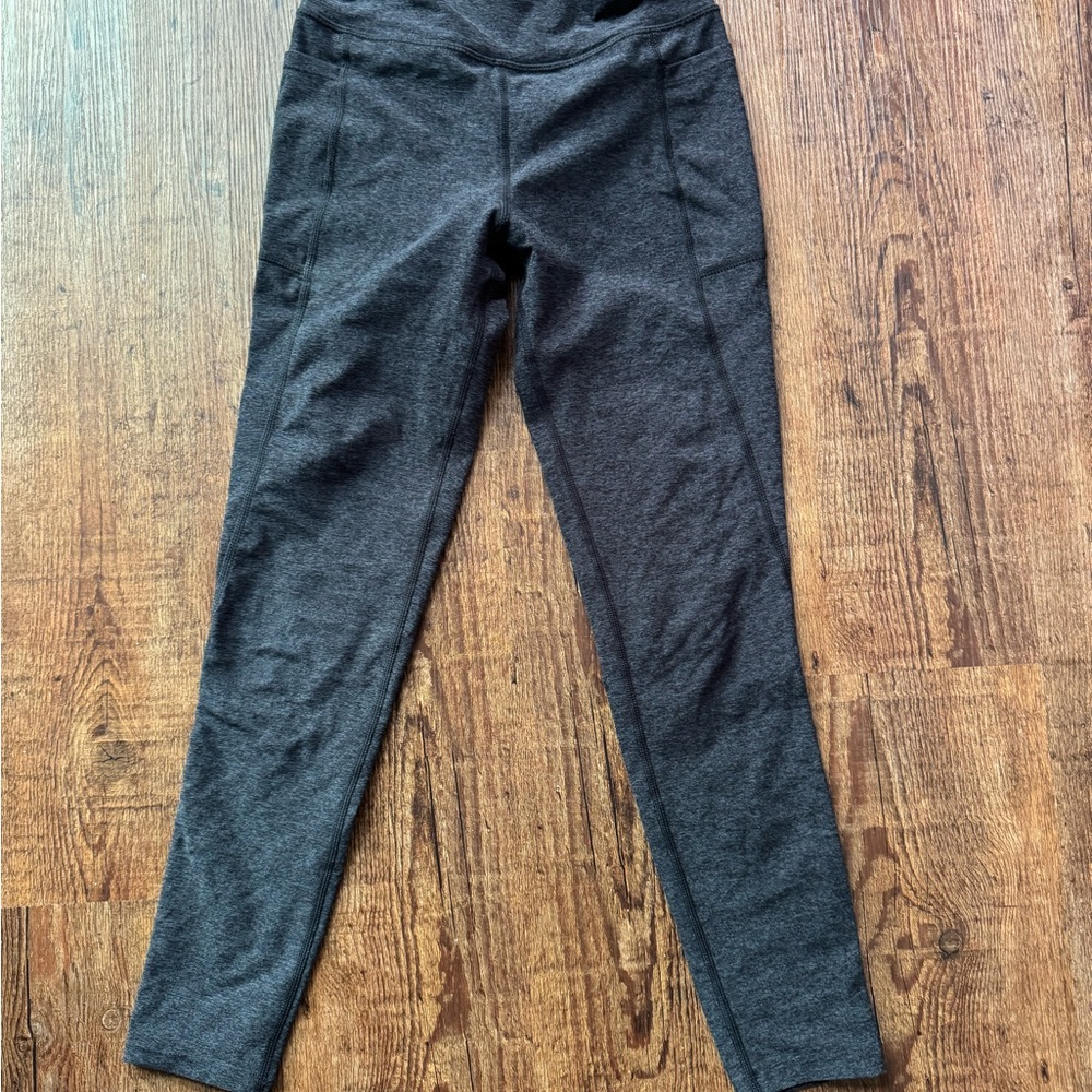 Zella Girls Large Charcoal Leggings with Pockets